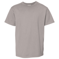 ComfortWash by Hanes Youth Garment-Dyed T-Shirt, Concrete Grey, Front view