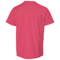 ComfortWash by Hanes Youth Garment-Dyed T-Shirt, Crimson Fall, Back view