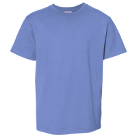 ComfortWash by Hanes Youth Garment-Dyed T-Shirt, Deep Forte Blue, Front view