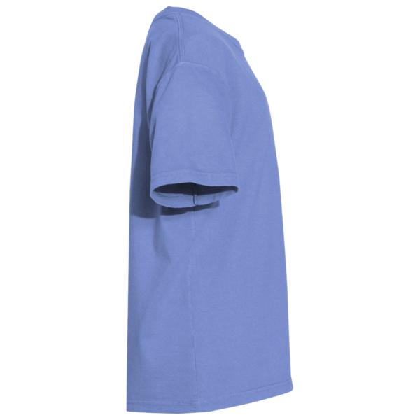 ComfortWash by Hanes Youth Garment-Dyed T-Shirt, Deep Forte Blue, Right Sleeve view