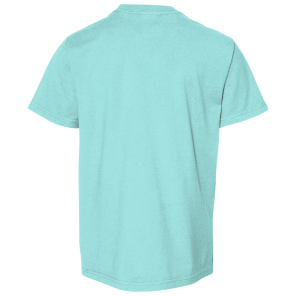 ComfortWash by Hanes Youth Garment-Dyed T-Shirt, Mint, Back view