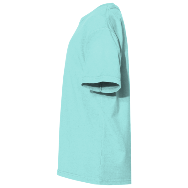 ComfortWash by Hanes Youth Garment-Dyed T-Shirt, Mint, Left Sleeve view