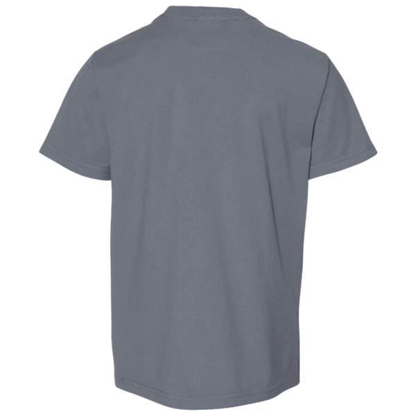 ComfortWash by Hanes Youth Garment-Dyed T-Shirt, Saltwater, Back view
