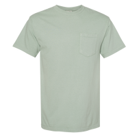 Comfort Colors Garment-Dyed Heavyweight Pocket T-Shirt, Bay, Front view