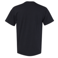Comfort Colors Garment-Dyed Heavyweight Pocket T-Shirt, Black, Back view