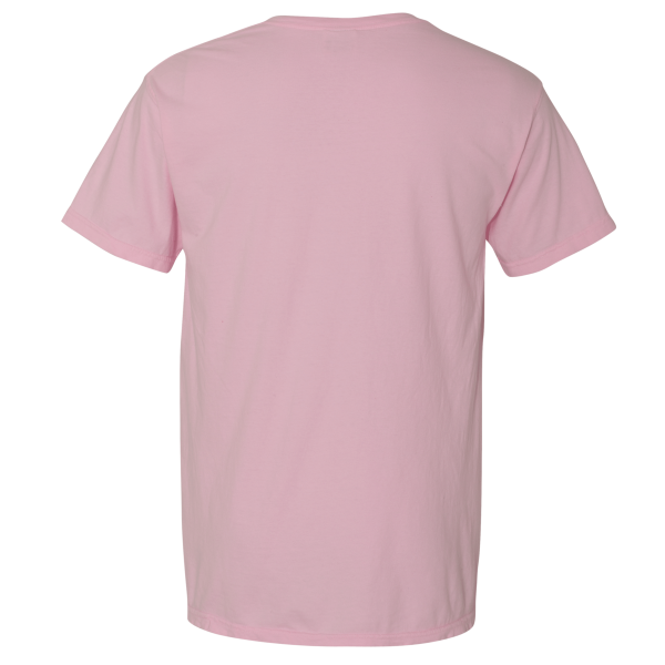 Comfort Colors Garment-Dyed Heavyweight Pocket T-Shirt, Blossom, Back view