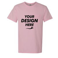 Comfort Colors Garment-Dyed Heavyweight Pocket T-Shirt, Blossom, Front view, Mockup