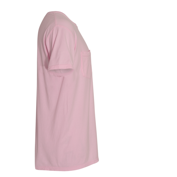 Comfort Colors Garment-Dyed Heavyweight Pocket T-Shirt, Blossom, Right Sleeve view
