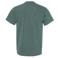 Comfort Colors Garment-Dyed Heavyweight Pocket T-Shirt, Blue Spruce, Back view
