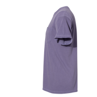 Comfort Colors Garment-Dyed Heavyweight Pocket T-Shirt, Grape, Left Sleeve view