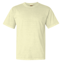 Comfort Colors Garment-Dyed Heavyweight T-Shirt, Banana, Front view