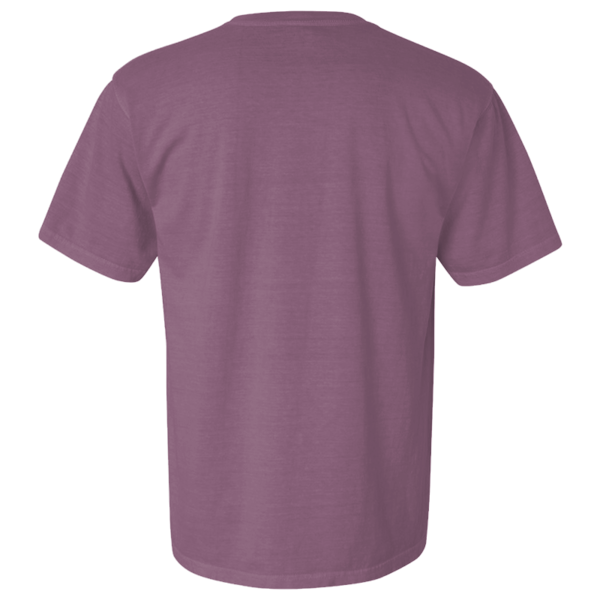 Comfort Colors Garment-Dyed Heavyweight T-Shirt, Berry, Back view