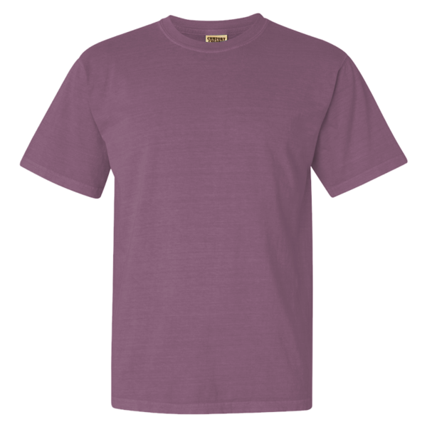 Comfort Colors Garment-Dyed Heavyweight T-Shirt, Berry, Front view
