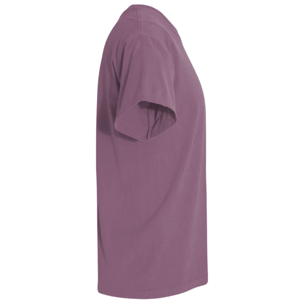 Comfort Colors Garment-Dyed Heavyweight T-Shirt, Berry, Right Sleeve view