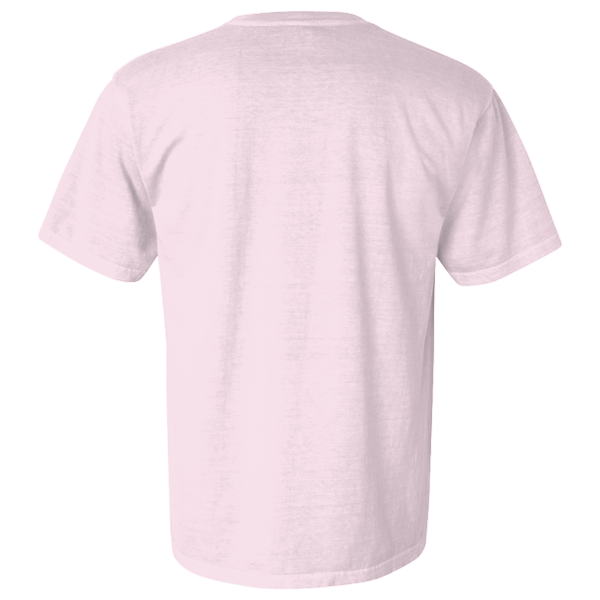 Comfort Colors Garment-Dyed Heavyweight T-Shirt, Blossom, Back view