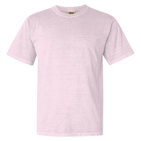 Comfort Colors Garment-Dyed Heavyweight T-Shirt, Blossom, Front view
