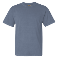 Comfort Colors Garment-Dyed Heavyweight T-Shirt, Blue Jean, Front view