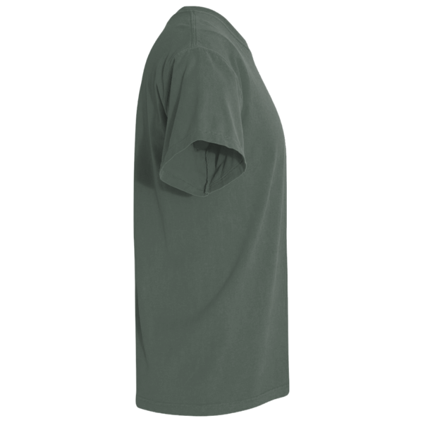 Comfort Colors Garment-Dyed Heavyweight T-Shirt, Blue Spruce, Right Sleeve view
