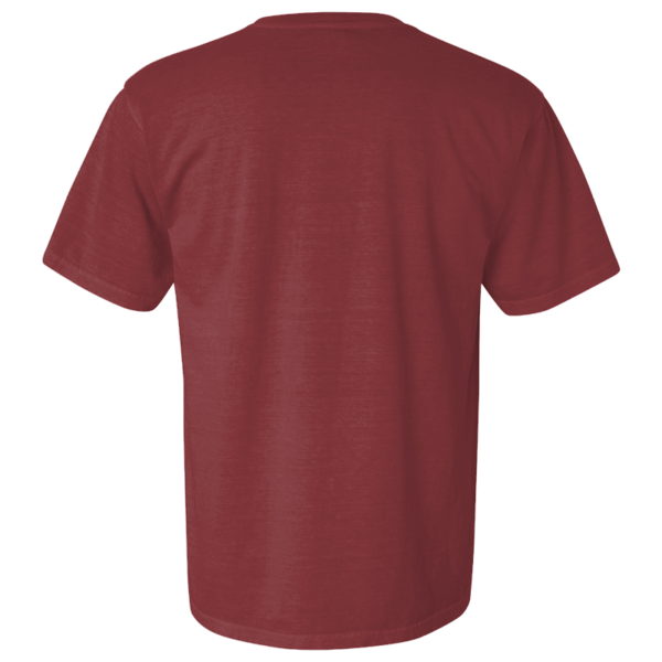 Comfort Colors Garment-Dyed Heavyweight T-Shirt, Brick, Back view