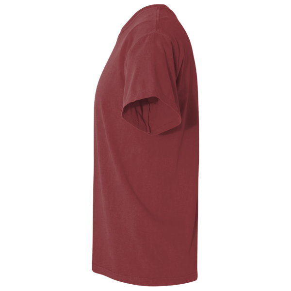 Comfort Colors Garment-Dyed Heavyweight T-Shirt, Brick, Left Sleeve view