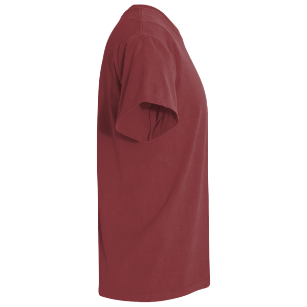 Comfort Colors Garment-Dyed Heavyweight T-Shirt, Brick, Right Sleeve view
