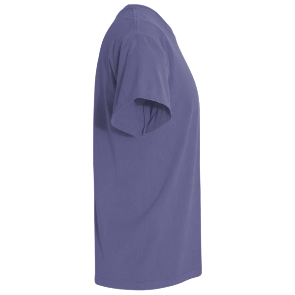 Comfort Colors Garment-Dyed Heavyweight T-Shirt, Grape, Right Sleeve view