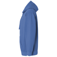 Comfort Colors Ring Spun Hooded Sweatshirt, Flo Blue, Left Sleeve view