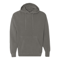 Comfort Colors Ring Spun Hooded Sweatshirt, Grey, Front view