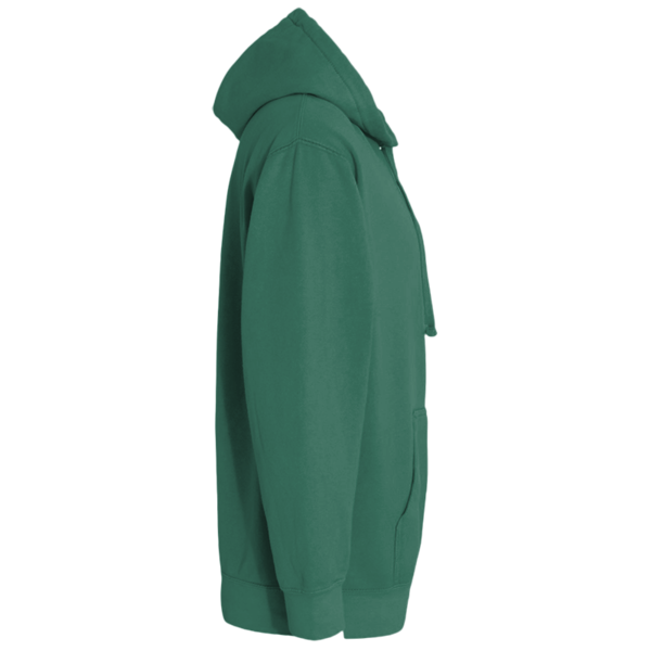 Comfort Colors Ring Spun Hooded Sweatshirt, Light Green, Right Sleeve view