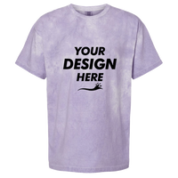 Comfort Colors Unisex Colorblast™ Heavyweight T-Shirt, Amethyst, Front view, Mockup