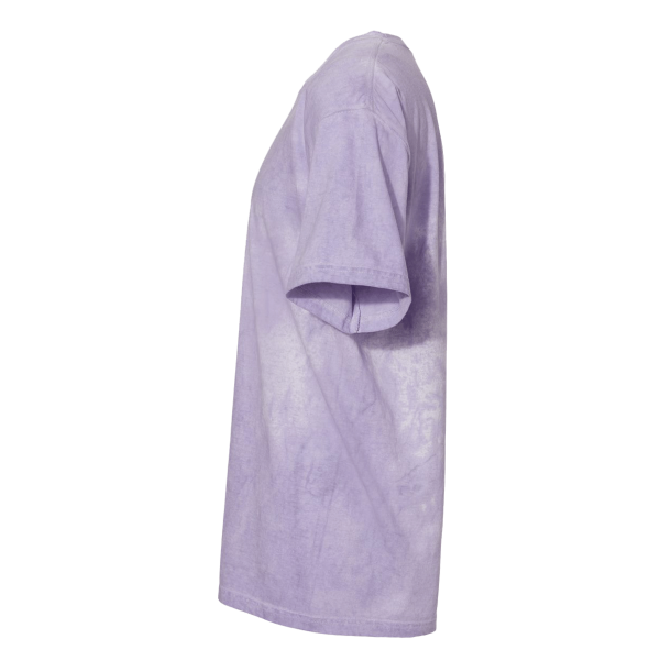Comfort Colors Unisex Colorblast™ Heavyweight T-Shirt, Amethyst, Left Sleeve view