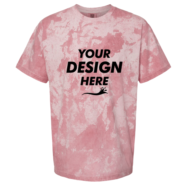Comfort Colors Unisex Colorblast™ Heavyweight T-Shirt, Clay, Front view, Mockup