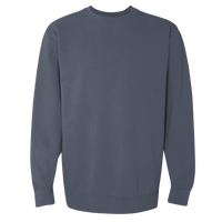 Comfort Colors Unisex Garment-Dyed Crewneck Sweatshirt, Denim, Front view