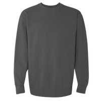 Comfort Colors Unisex Garment-Dyed Crewneck Sweatshirt, Pepper, Front view