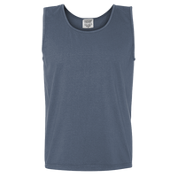Comfort Colors Unisex Garment-Dyed Heavyweight Tank Top, Blue Jean, Front view