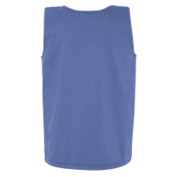 Comfort Colors Unisex Garment-Dyed Heavyweight Tank Top, Flo Blue, Back view