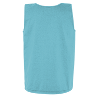 Comfort Colors Unisex Garment-Dyed Heavyweight Tank Top, Lagoon, Back view