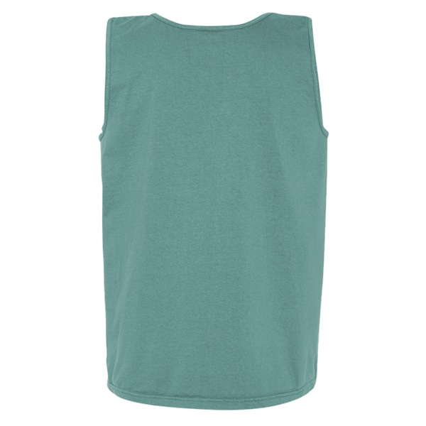 Comfort Colors Unisex Garment-Dyed Heavyweight Tank Top, Seafoam, Back view