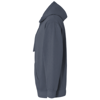 Comfort Colors Unisex Garment-Dyed Hooded Sweatshirt, Denim, Left Sleeve view