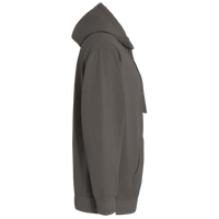 Comfort Colors Unisex Garment-Dyed Hooded Sweatshirt, Pepper, Right Sleeve view