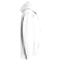 Comfort Colors Unisex Garment-Dyed Hooded Sweatshirt, White, Right Sleeve view