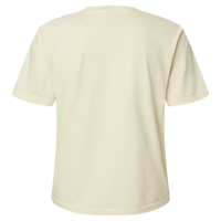 Comfort Colors Women's Garment-Dyed Heavyweight Boxy T-Shirt, Ivory, Back view