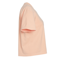 Comfort Colors Women's Garment-Dyed Heavyweight Boxy T-Shirt, Peachy, Right Sleeve view