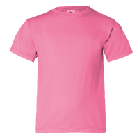 Comfort Colors Youth Garment-Dyed Heavyweight T-Shirt, Crunchberry, Front view