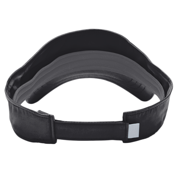 Core 365 Drive Performance Visor, Black / Carbon, Back view