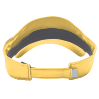 Core 365 Drive Performance Visor, Campus Gold / Carbon, Back view