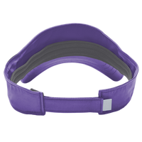Core 365 Drive Performance Visor, Campus Purple / Carbon, Back view
