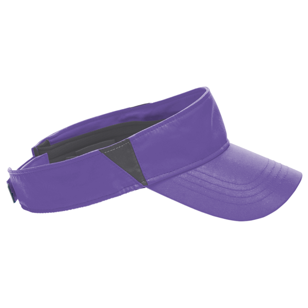 Core 365 Drive Performance Visor, Campus Purple / Carbon, Right view