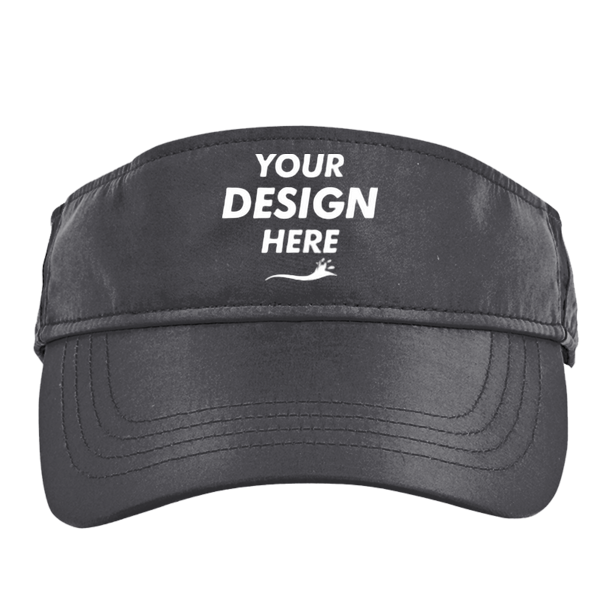 Core 365 Drive Performance Visor, Carbon / Carbon, Front view, Mockup
