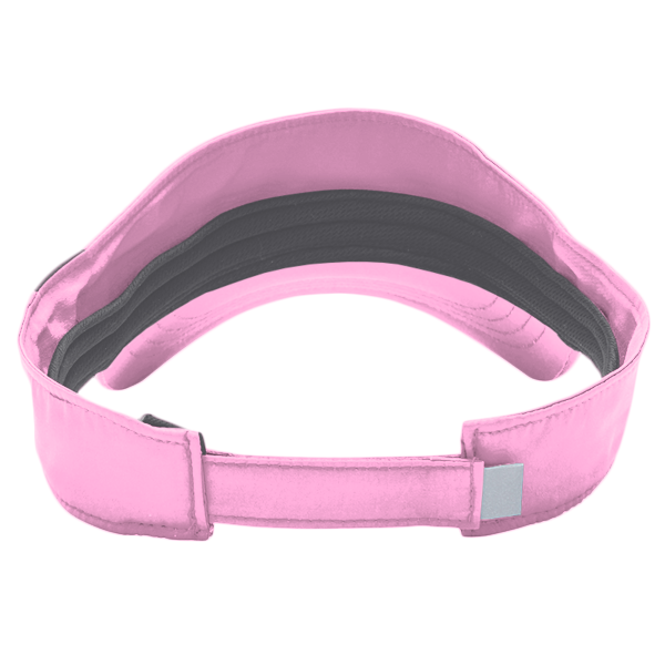 Core 365 Drive Performance Visor, Charity Pink / Carbon, Back view